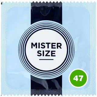 პრეზერვატივები Mister Size 47 მმ x 3