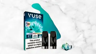 Vuse CARTRIDGE 2000 Puff's კარტრიჯი კრისტალი ყინული Crystal Ice