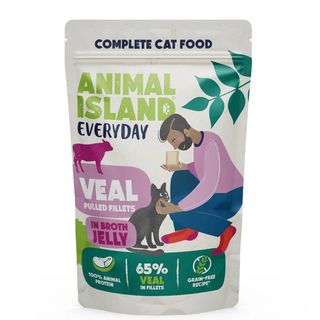Animal Island Mokra karma dla kota Cięlęcina Everyday 85g