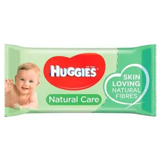 Вологі Серветки Huggies Natural Care Алое №56