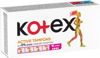 Тампони Жіночі Гігієнічні Kotex Active Super №8
