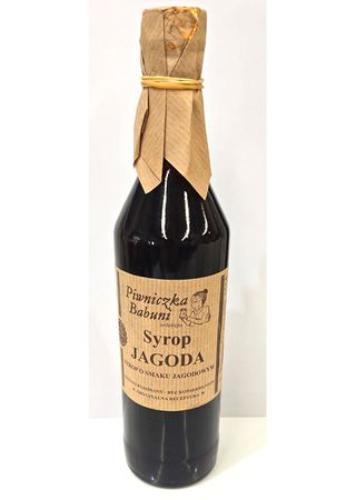 Syrop Poziomkowy - 500ml