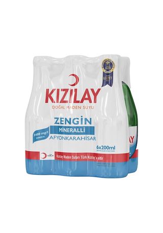 Мінеральна Вода (0.2л) Kizilay Tur Sade Maden Suyu Cantali 20cl (afy)