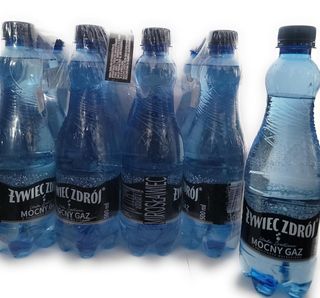 Żywiec Zdrój - Woda gazowana Mocny Gaz - 6 x 1.5 l