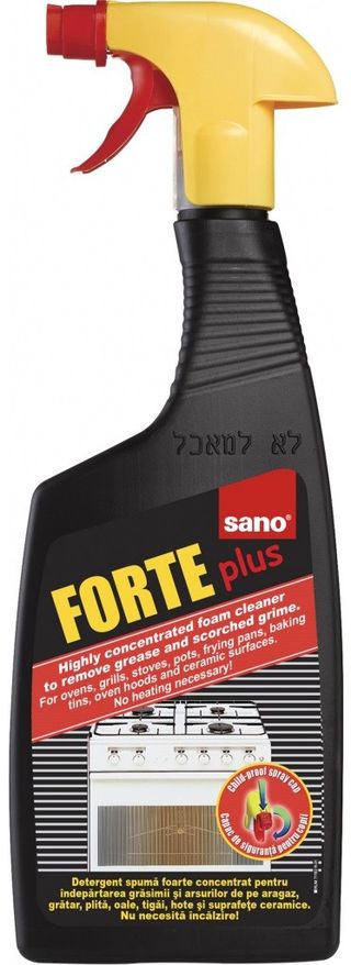 Засіб Для Видалення Жиру Та Сажі Sano Forte Plus, 750 Мл
