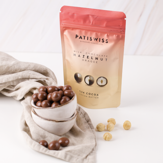 Драже Фундук В Молочному Шоколаді, Тубус (180г)