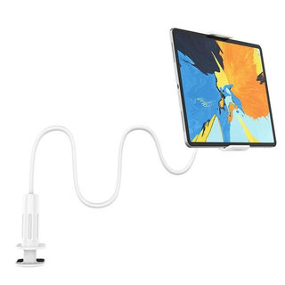 Support de Tablette et Smartphone  Bras Flexible de 70 cm, Rotation 360°Fixation Universelle
