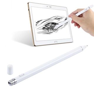 Pen-stylet tactile de longue durée universelle  pour iPhone, iPad, Samsung et autres smartphones (blanc)