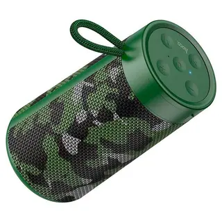 Hoco  HC13 Haut Parleur Sans Fil Sport–Son Puissant à Emporter Partout -Camouflage Vert