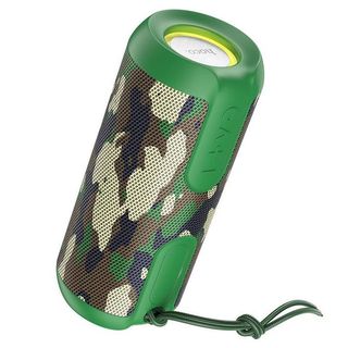 Hoco BS48 Haut-Parleur Sans Fil  Artistique Sport–Un Son Immersif pour Tous Vos Mouvements -Camouflage Vert
