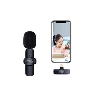 Microphone à revers sans fil Mini Lavalier avec connecteur Lightning