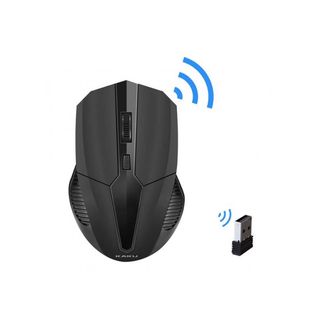 Souris Optique Sans Fil 2.4GHz 4 boutons (noir)