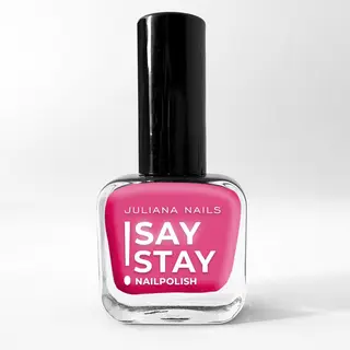 JULIANA NAILS SAY STAY! LAK CHERRY CHAM.