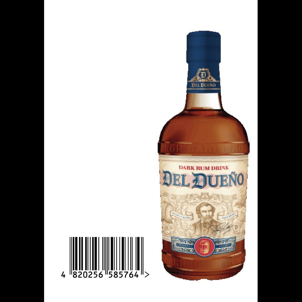 Del Dueno Dark Rum Drink, 700ml