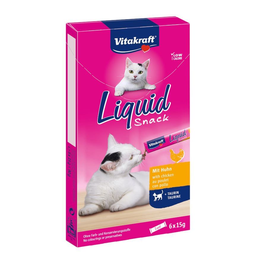 Vitakraft Liquid frango e taurina 90 g