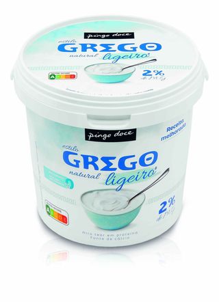 Iogurte Grego Ligeiro Natural Pingo Doce 1KG
