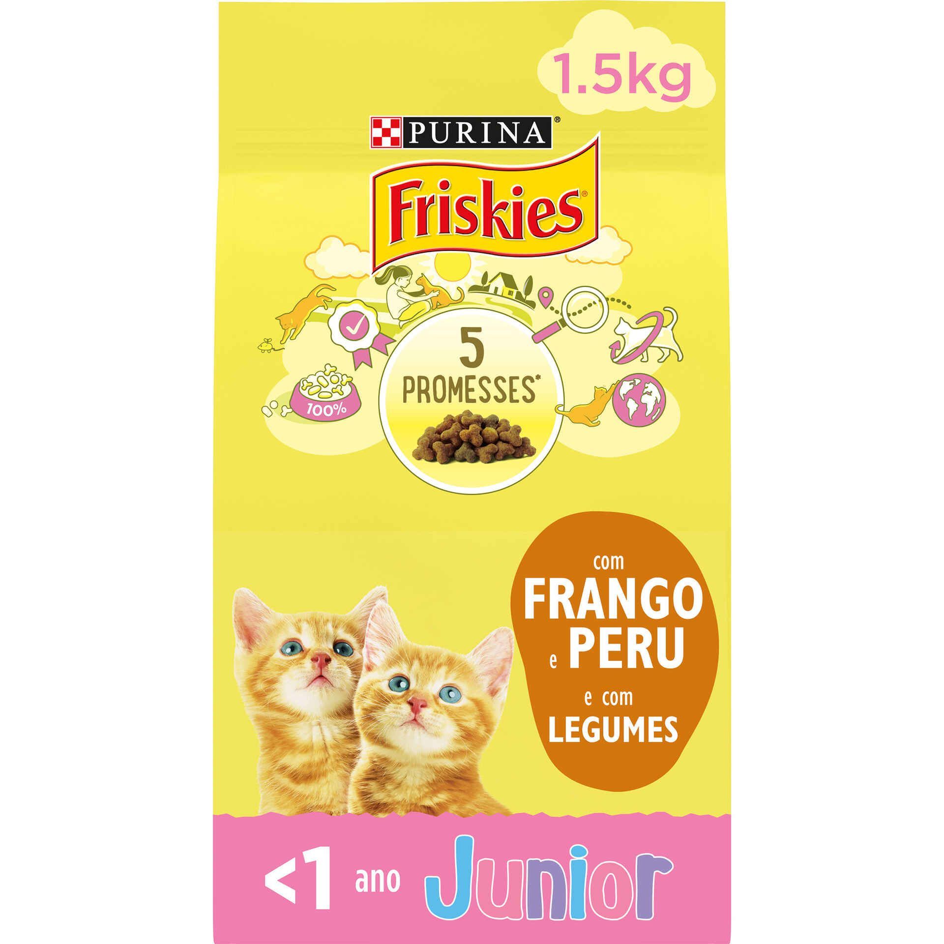 Friskies Gato Junior Frango 1,5Kg