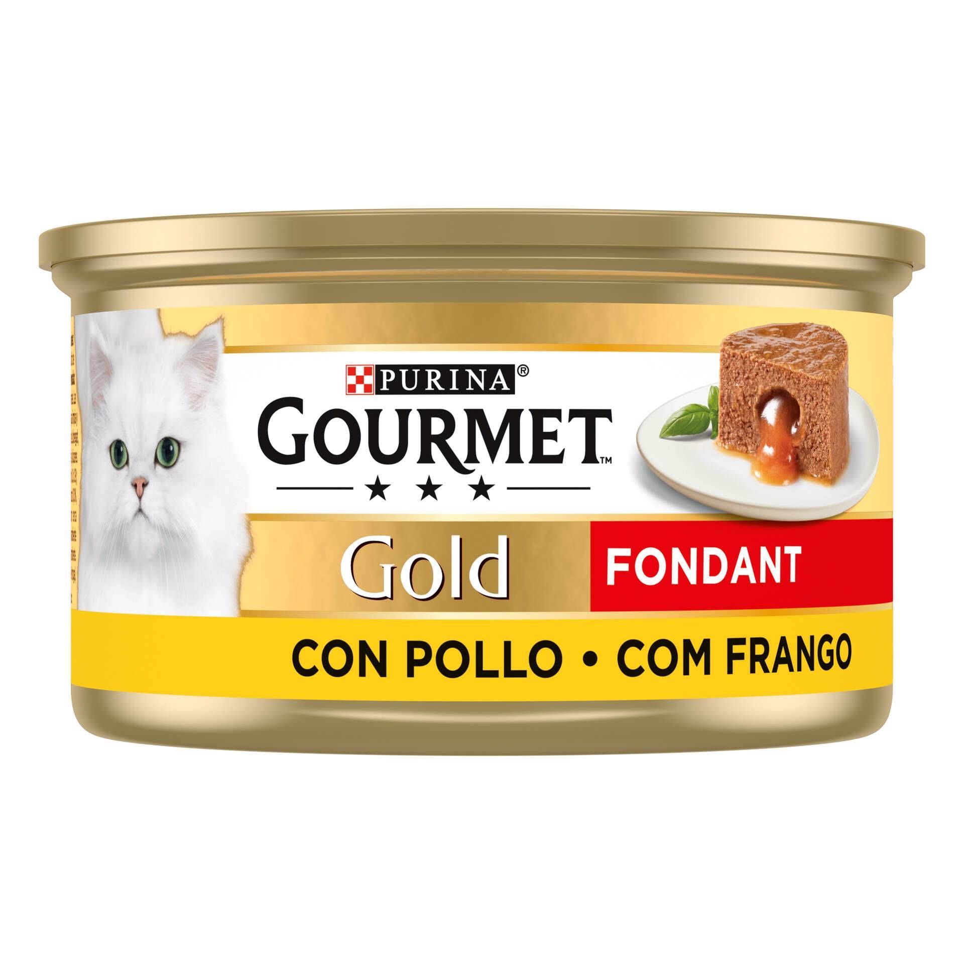 Gourmet Gold Fondant Frango em Paté Comida Húmida para Gatos 85g