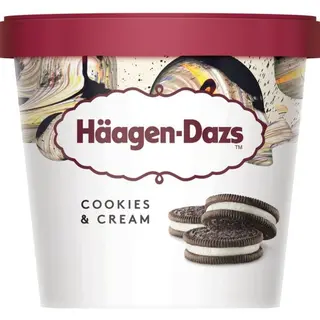 Haagen Dazs Minicup Cookies & Cream 95 ml