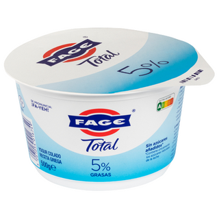 Fage Iogurte Grego 5% Gordura embalagem 500 g