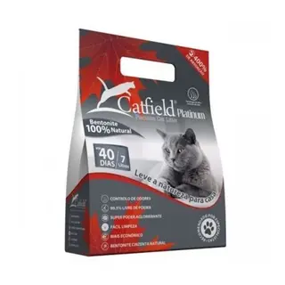 Areia Aglomerante Catfield Platinum 7L