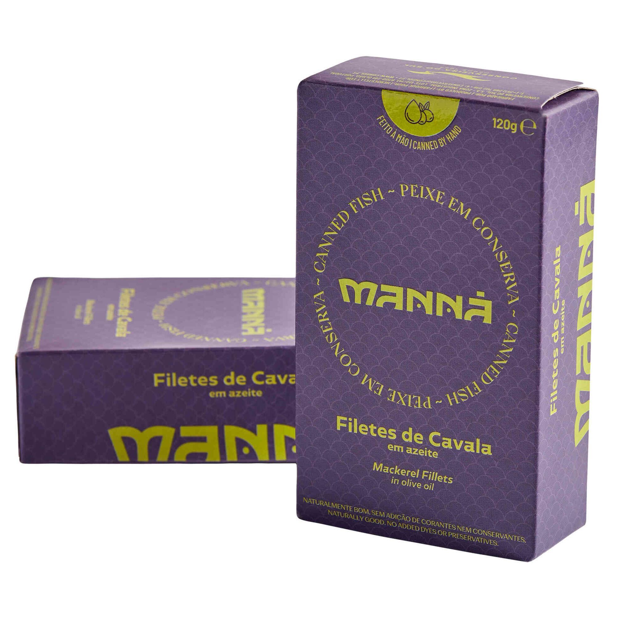 Filete de Cavala em Azeite Manná (emb. 120 gr (peso escorrido 90 gr))