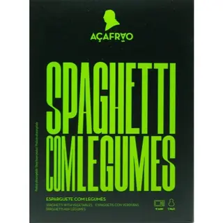 Açafrão Esparguete com Legumes embalagem 420 g - 13307200215