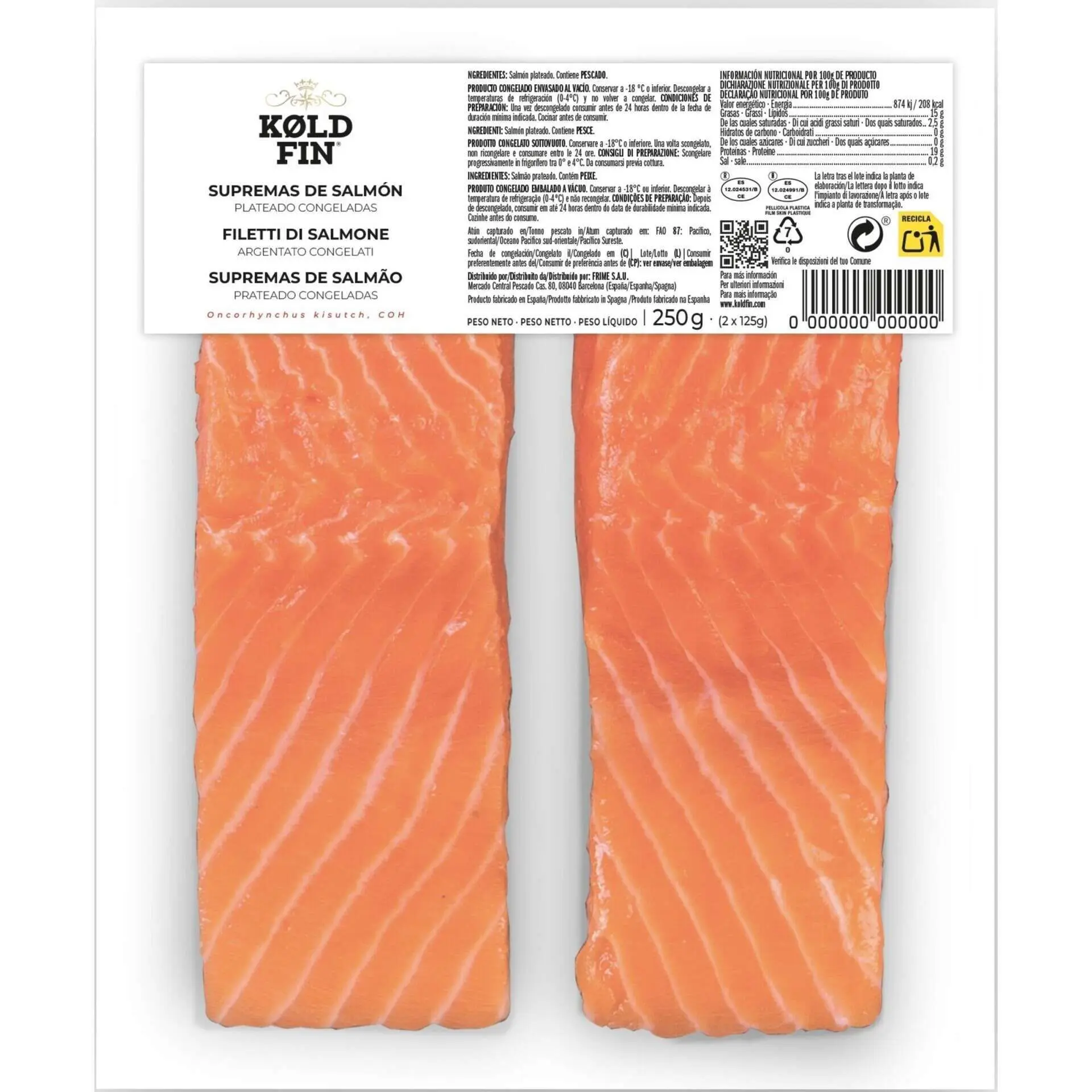 Peixe e Marisco Congelados