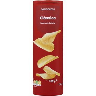 Snacks Batata Clássica Continente (emb. 170 gr)