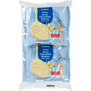 Tortitas de Arroz Chocolate Branco e Iogurte Continente (emb. 125 gr)