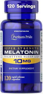 Melatonin 10Mg 60Tabs *1 Tab  P/Pride