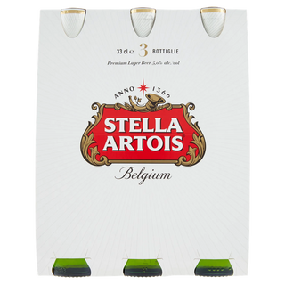 Stella Artois Birra Lager Belga 3x33cl