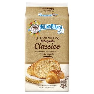 Mulino Bianco Cornetti Integrali Merenda Con 100% Farina Integrale 6 Pezzi 240G - 100911