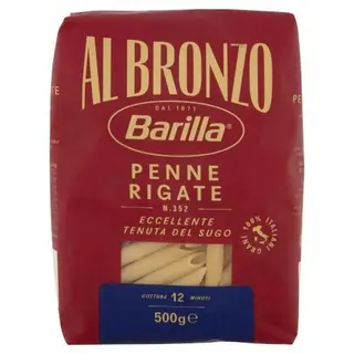 Barilla Al Bronzo Pasta Penne Rigate 500g