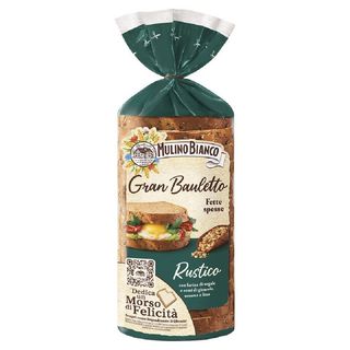 Mulino Bianco Gran Bauletto Pane Rustico 500g - 8076809568357