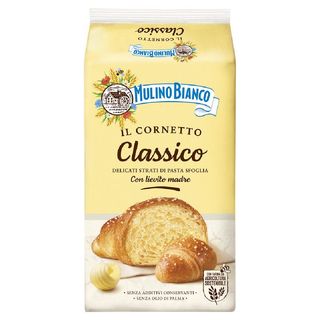 Mulino Bianco Cornetti Classici Merenda Senza Additivi Conservanti 6 Pezzi 240G - 208066