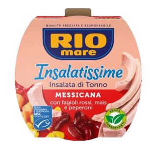 Rio mare Insalatissime Insalata di Tonno Messicana con fagioli rossi, mais e peperoni 160 g
