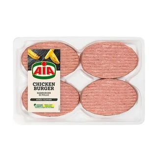 Aia Chicken Burger Hamburger di Pollo 0,400 kg - 8008110027025
