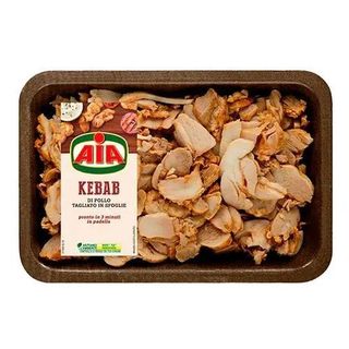 Aia Kebab Di Pollo Tagliato In Sfoglie 0,300 Kg