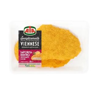 Aia Semplicemente Alla Viennese Cotoletta Di Filetti Di Pollo 0,300 Kg
