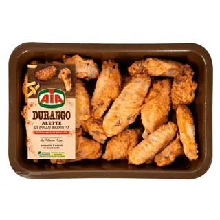 Aia Durango Alette Di Pollo Arrosto Delicatamente Piccanti 0,500 Kg - 242776