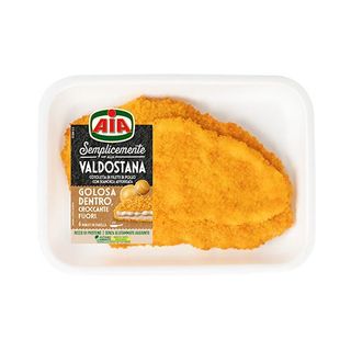 Aia Semplicemente Alla Valdostana Cotoletta Di Filetti Di Pollo Con Scamorza Affumicata 0,200 Kg