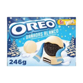 Oreo Bañadas, biscotti con copertura al cioccolato bianco - 246g