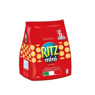 Ritz Original Mini Crackers Multipack 6 Bustine - 240g