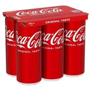 COCA COLA LATTINA SLEEK 6X33CL