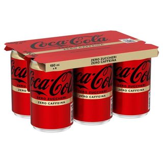 Coca-Cola Zero Caffeine Free Minican 6 x 150 ml