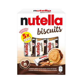 nutella biscuits 5 confezioni da 3 pezzi 207 g - 8000500382769