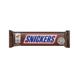 Батончик Snickers шоколадний з нугою, карамеллю і арахісом 50 г
