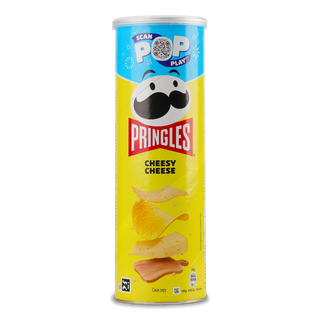 Чіпси 165г PRINGLES картопляні зі смаком сиру