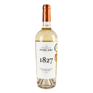 Вино Sauvignon, Purcari біле сухе 0.75л